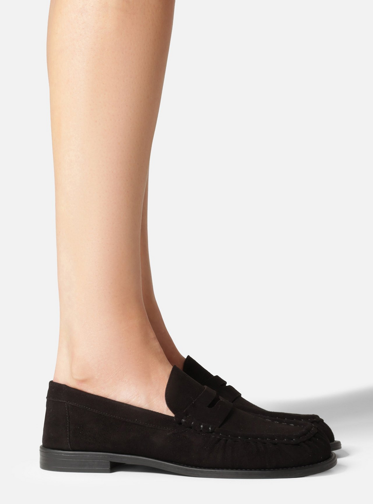 Mocassim Preto Acamurçado