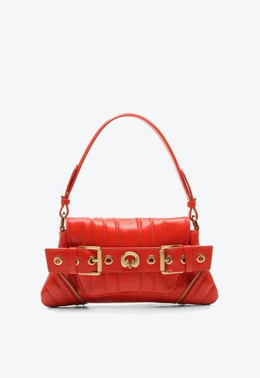 Bolsa Vermelha Vicenza Shoulder Lien Média | ZZ MALL