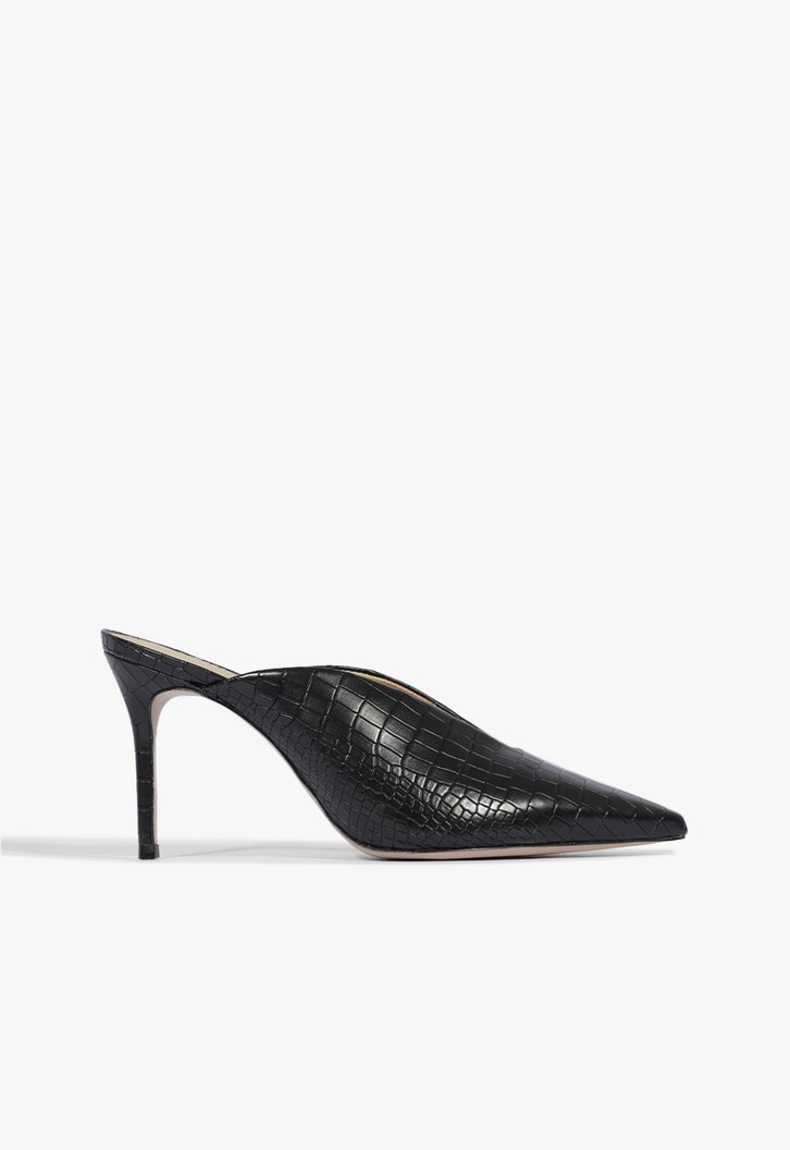 Mule Schutz Cava Croco Black