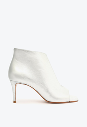 Sandal Boot Prata Schutz Couro