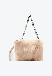 Bolsa Tiracolo Rosa Schutz Média Brush Pelos