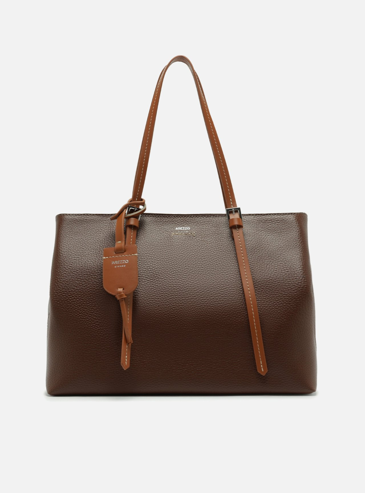 もり Bolsa Shopping Marrom Grande | ZZ MALL