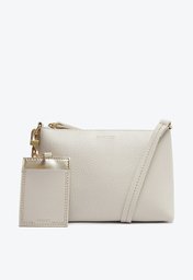 Bolsa Crossbody Branca Anacapri Média Porta-cartão Removível
