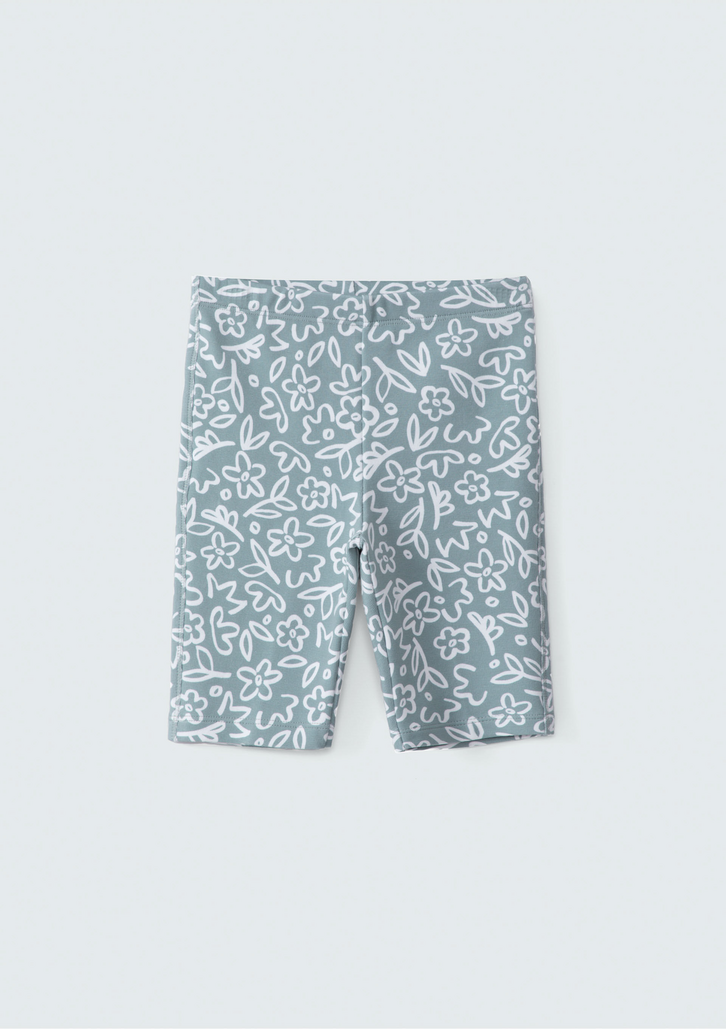 Bermuda Off White Hering Kids Infantil Menina Estampada