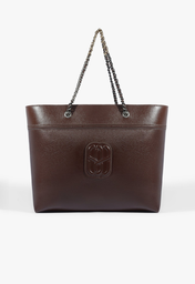 Bolsa Shopping Belle Couro Marrom