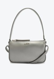 Crossbody Prata Anacapri Baguete Básica Pequena