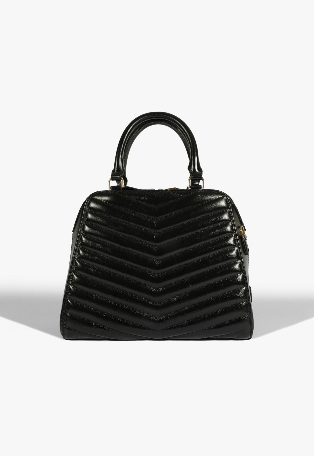 Bolsa Tote Preta Schutz Cowper Couro | ZZ MALL