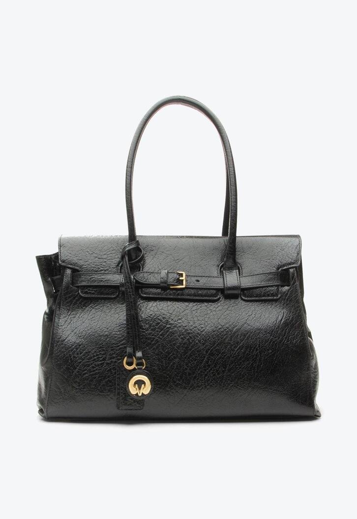Bolsa Tote Lauryn Grande Preto