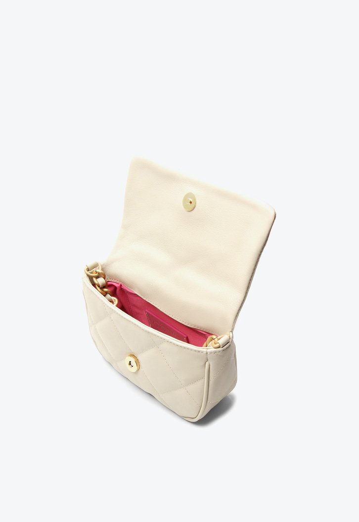 Bolsa Tiracolo Cristine Pequena Bege