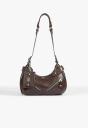 Bolsa Tiracolo Suri Couro Marrom