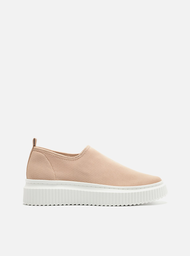 Slip On Nude Arezzo Elástico