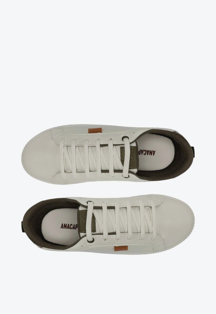 Tênis Flatform Branco E Verde Anacapri Lili