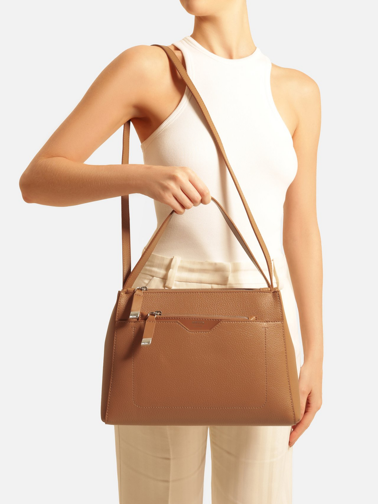 Bolsa Tote Marrom Clara Emilly Grande | ZZ MALL
