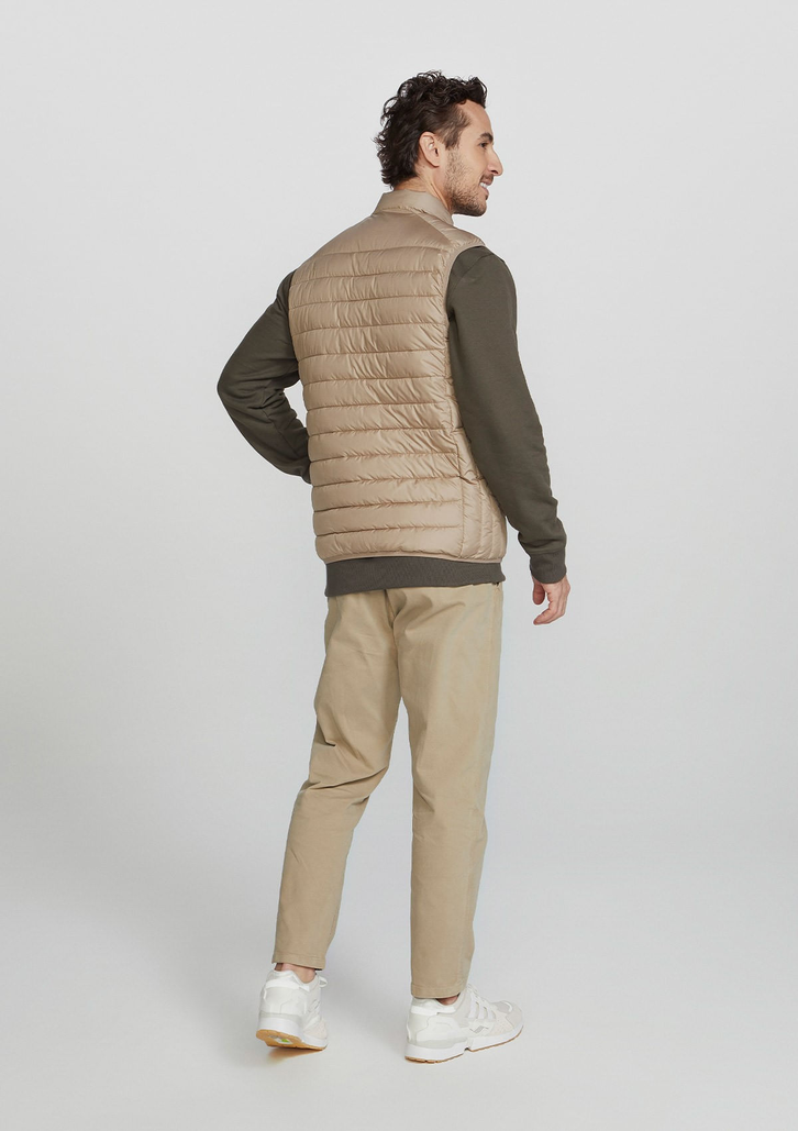 Colete Básico Marrom Hering Puffer Comfort