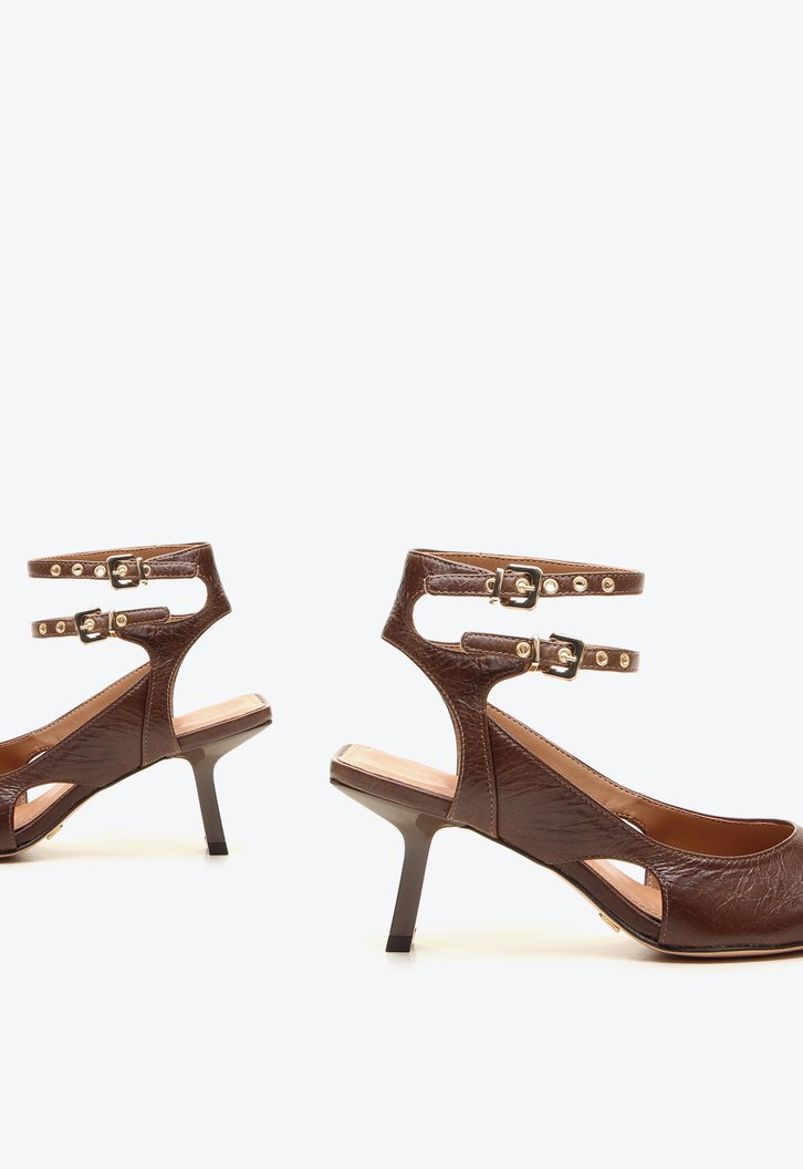 Slingback Eilleen Marrom