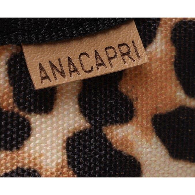 Tênis Animal Print Anacapri Lona Alê