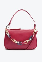 Bolsa Tiracolo Rosa Anacapri Corrente Média