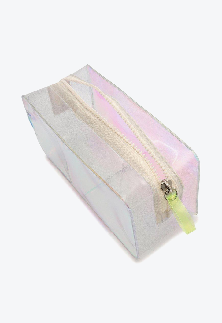 Necessaire Transparente Anacapri Holográfica Verão