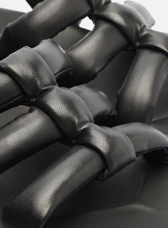 PAPETE PRETA AREZZO TRATORADA TIRAS PILLOW