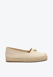 Espadrille Bege Schutz Tecido