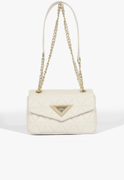 Bolsa Tiracolo Off White Schutz Média 944 Couro