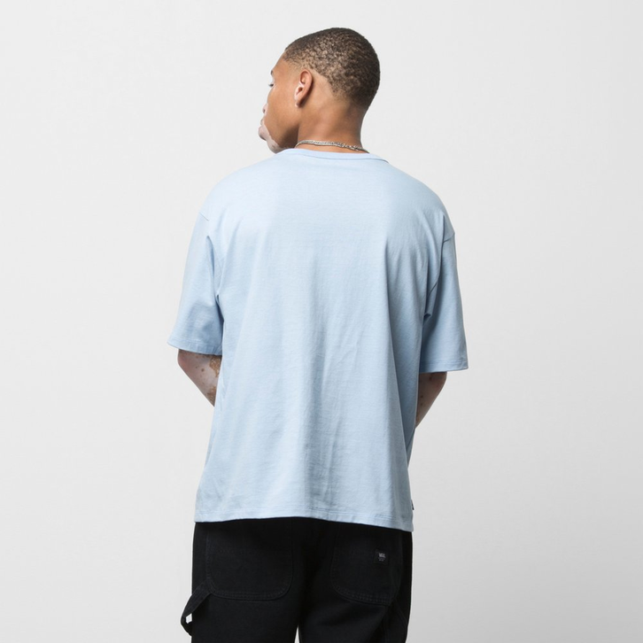 Camiseta Off The Wall Graphic Loose Ss Tee Cashmere Blue
