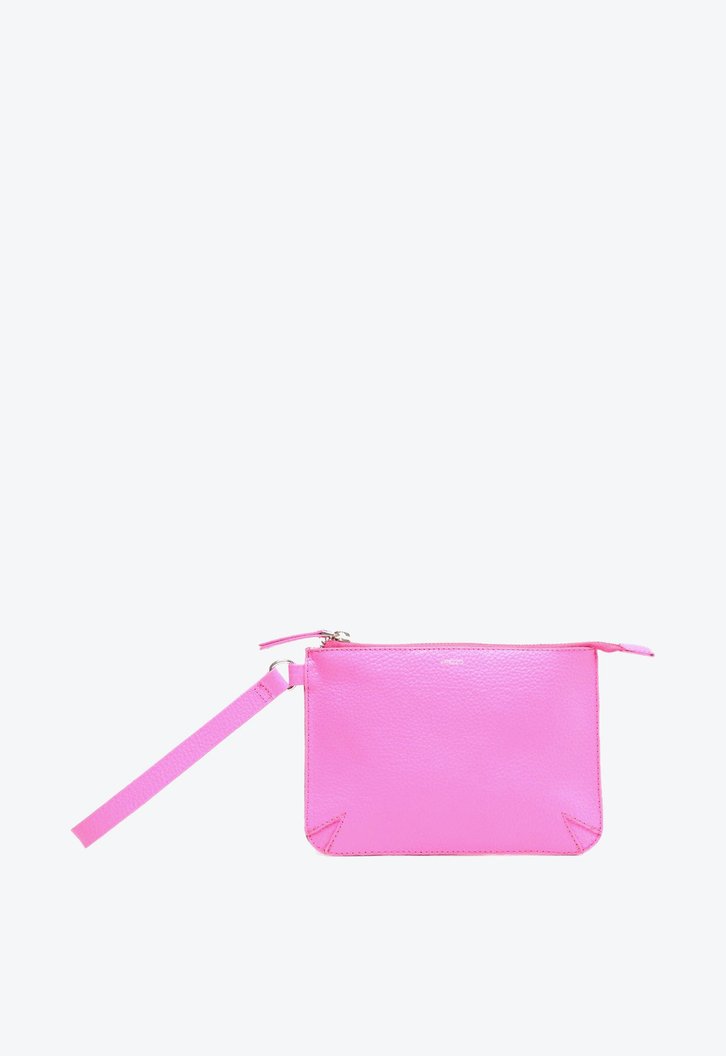 Necessaire Rosa Arezzo Couro