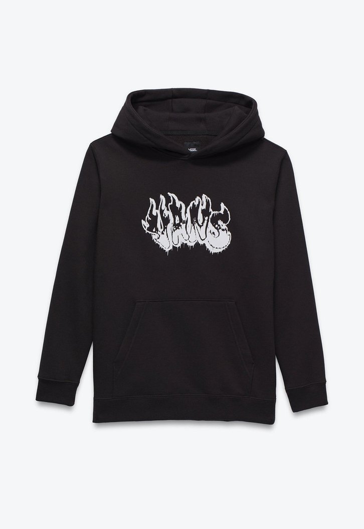Moletom Burnout PO Black Infantil