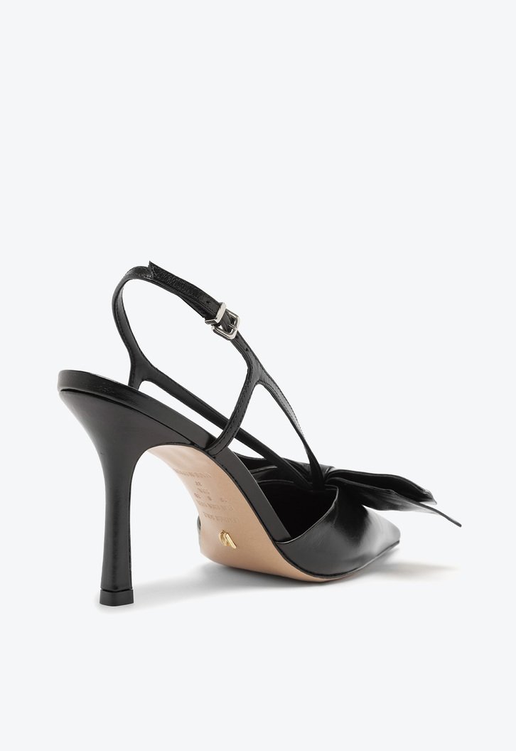 Slingback Preto Vicenza Giulia