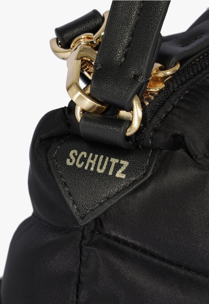 Bolsa Tiracolo Preta Schutz Média Tarah Nylon | ZZ MALL