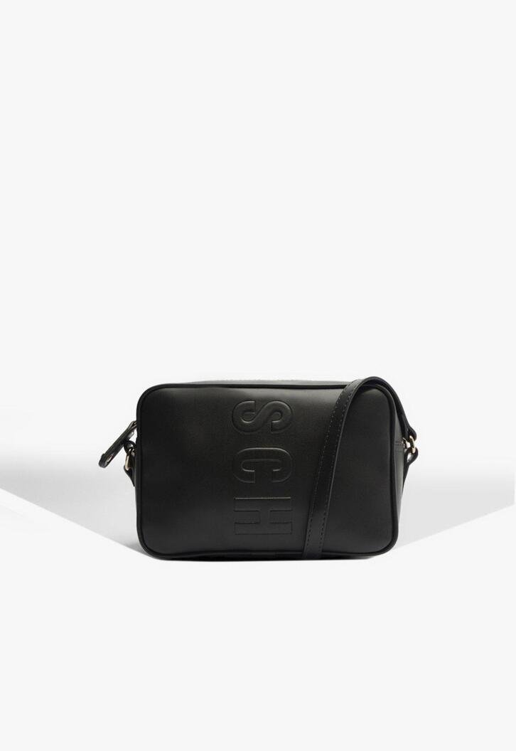 Bolsa Tiracolo Pequena Tassy Preta
