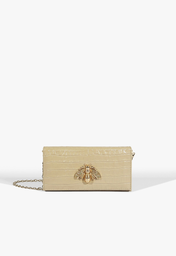 Bolsa Tiracolo Bege Schutz Believe Couro