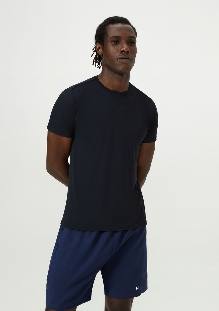 Kit Com 3 Camisetas Multicoloridas Hering Esportivas Manga Curta Com Proteção UV 50+