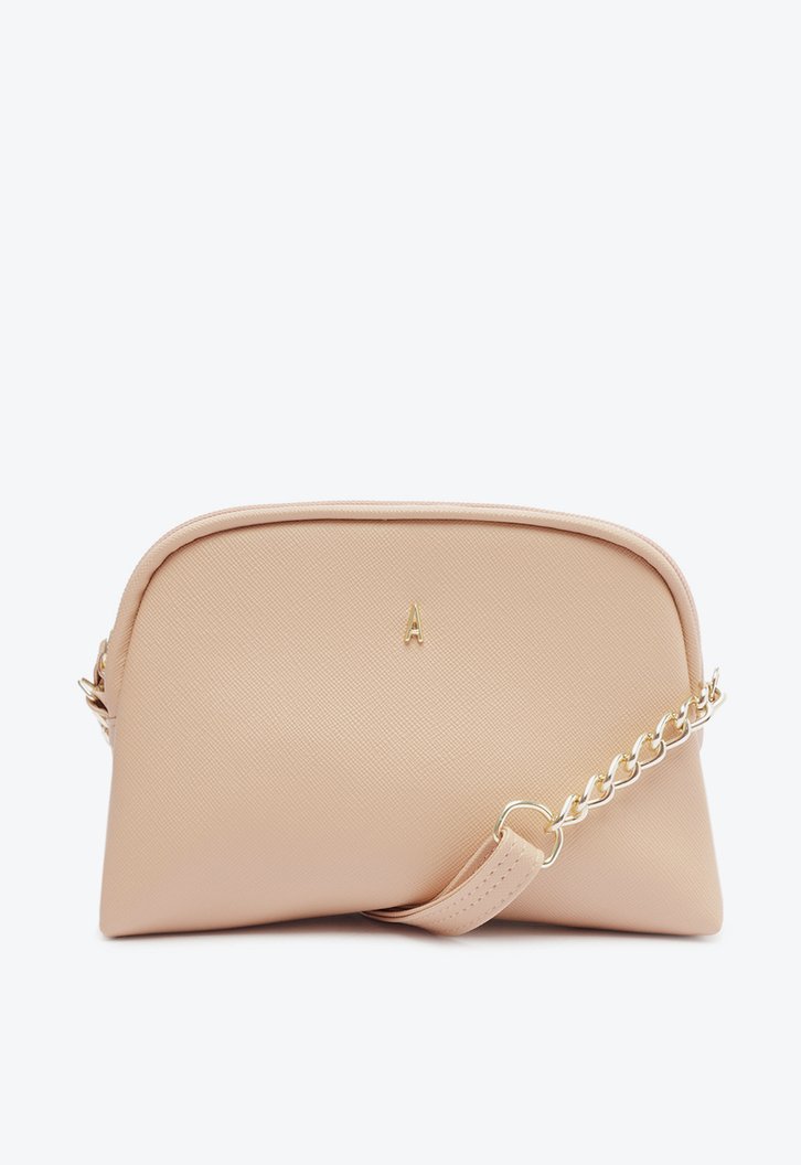 Bolsa Crossbody Nude Anacapri Pequena Minimal