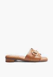 Sandália Puffer Mule Marrom Anacapri Bridão