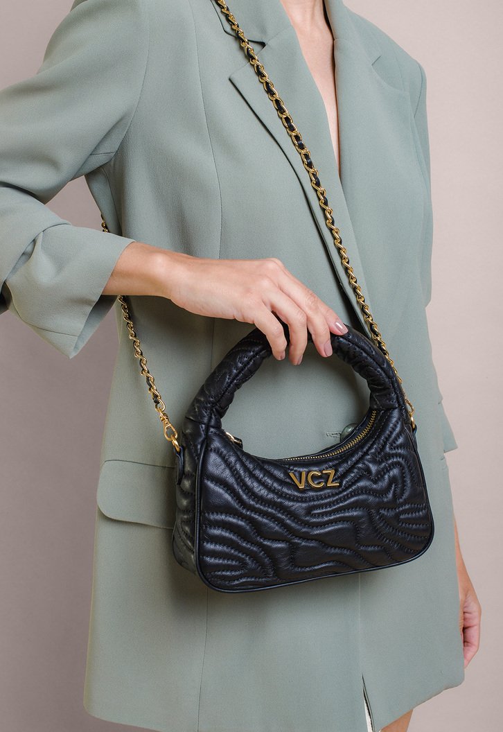 Bolsa Tiracolo Preto Vicenza Laila Pequena
