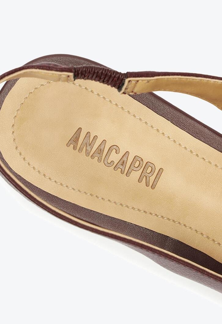 Sapatilha Slingback Bico Fino Roxo