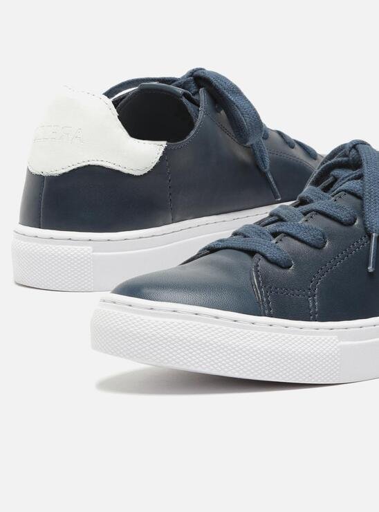 Tênis Azul Marinho Flatform Amarração