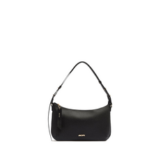 Bolsa Tiracolo Pequena Zíper Preta