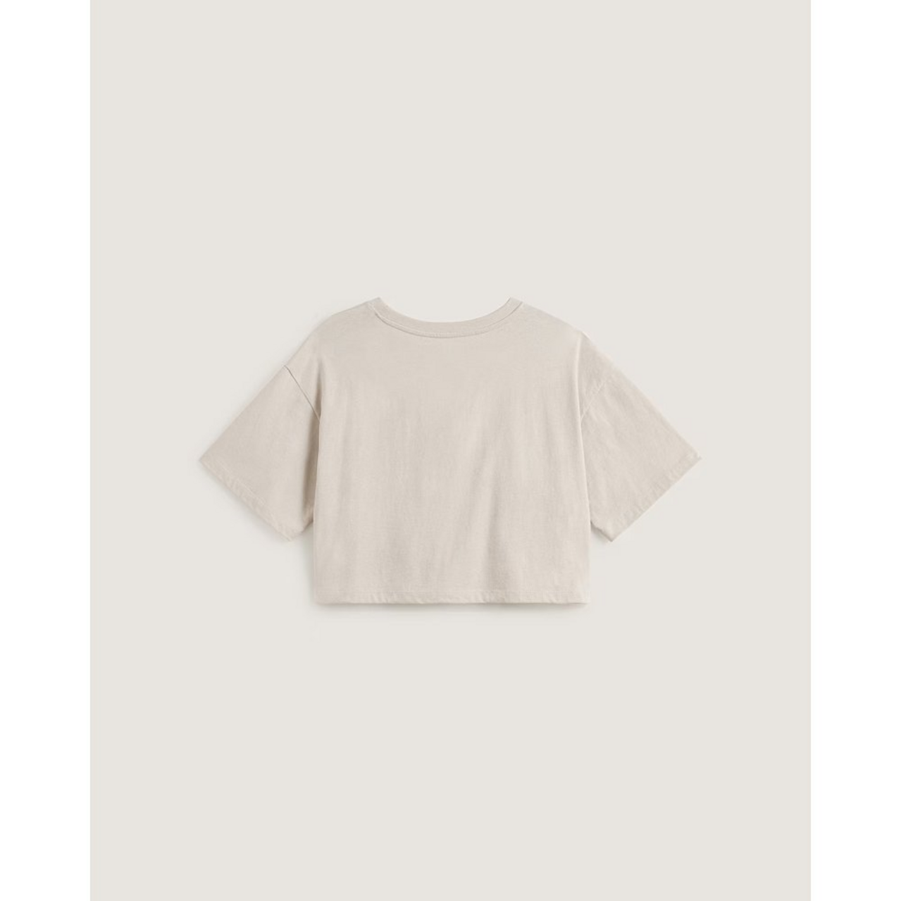 Camiseta Afterburn Relaxed Crop Ss Taupe Mist Hylane | ZZ MALL