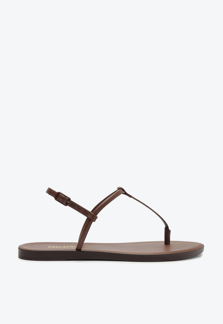 Rasteira Slim Monocolor Marrom