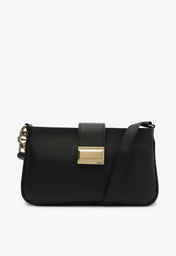 Bolsa Crossbody Branca Anacapri Média Fechamento Zíper E Botão Imã