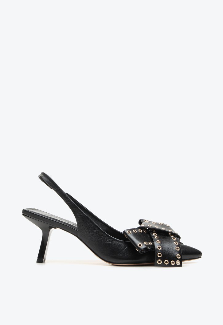 Slingback Preto Vicenza Nagazaki