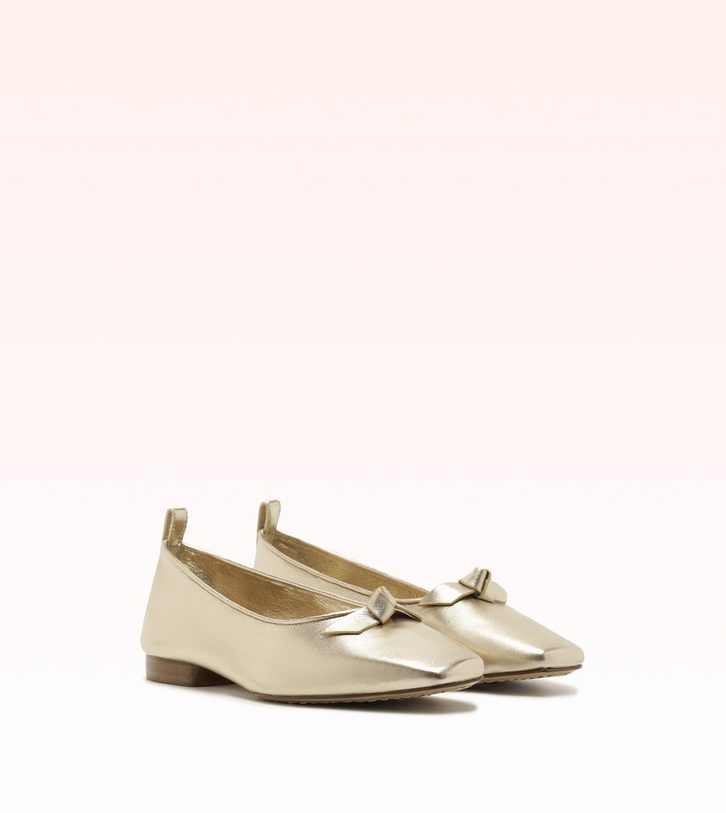 Slim Clarita Street Flat Golden | ZZ MALL
