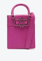 Bolsa Tiracolo Rosa Schutz Smolz Annie Couro