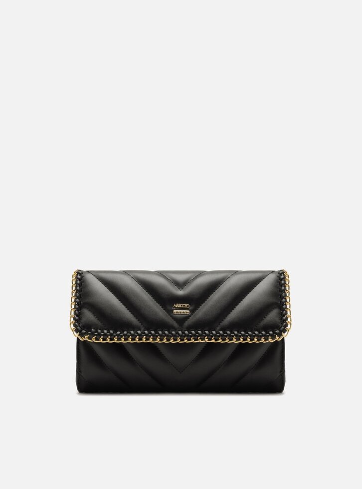 Bolsa Tiracolo Preta Média