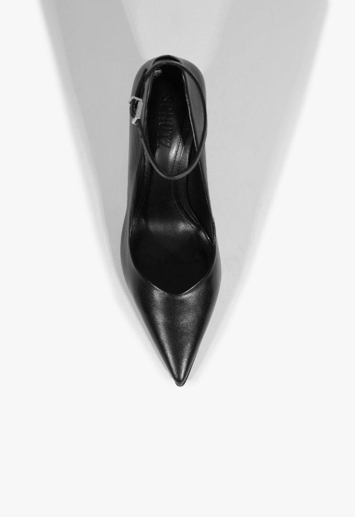 Scarpin amarração Preto