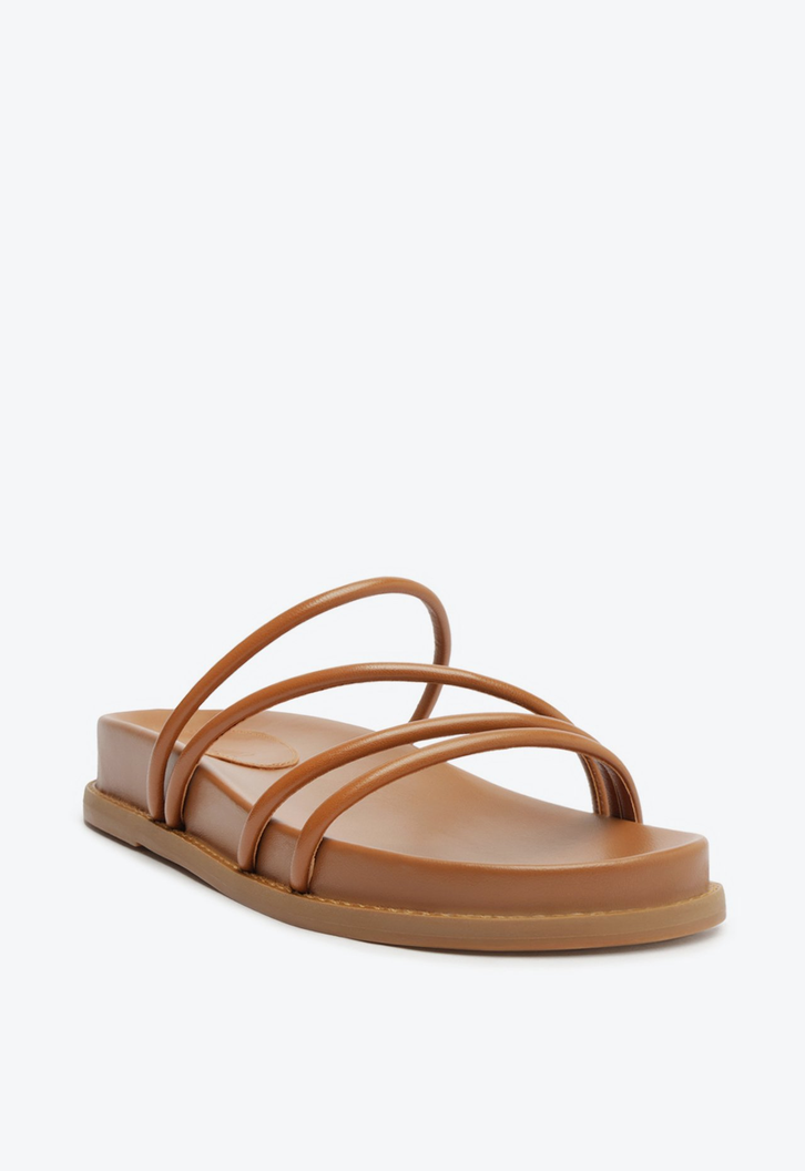 SANDÁLIA PAPETE AIMEE SPORTY MARROM