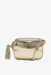 Bolsa Tiracolo Dourada Anacapri Pequena Chaveiro Barbicacho