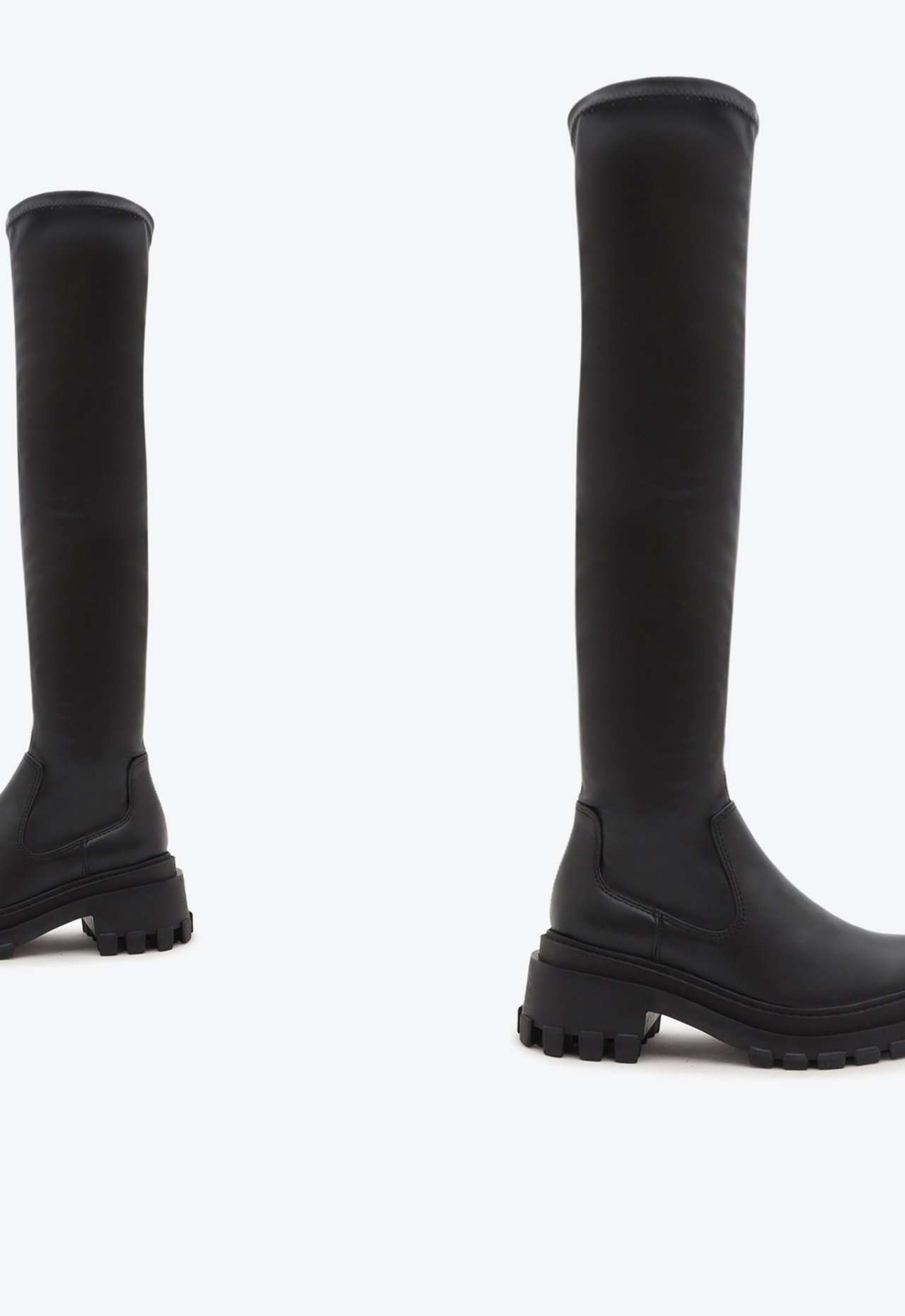 Bota Preta Schutz Over The Knee Tratorada Kendy Up | ZZ MALL Bota Preta Schutz Over The Knee Tratorada Kendy Up | ZZ MALL